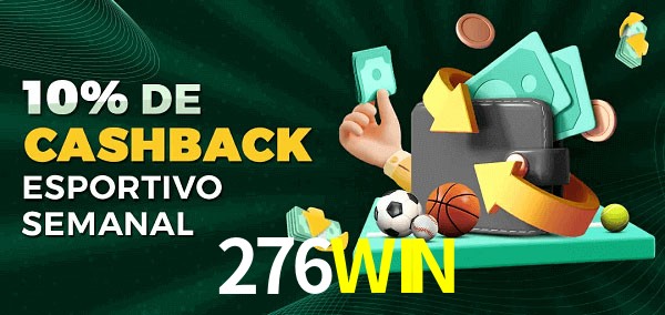 10% de bônus de cashback na 276WIN